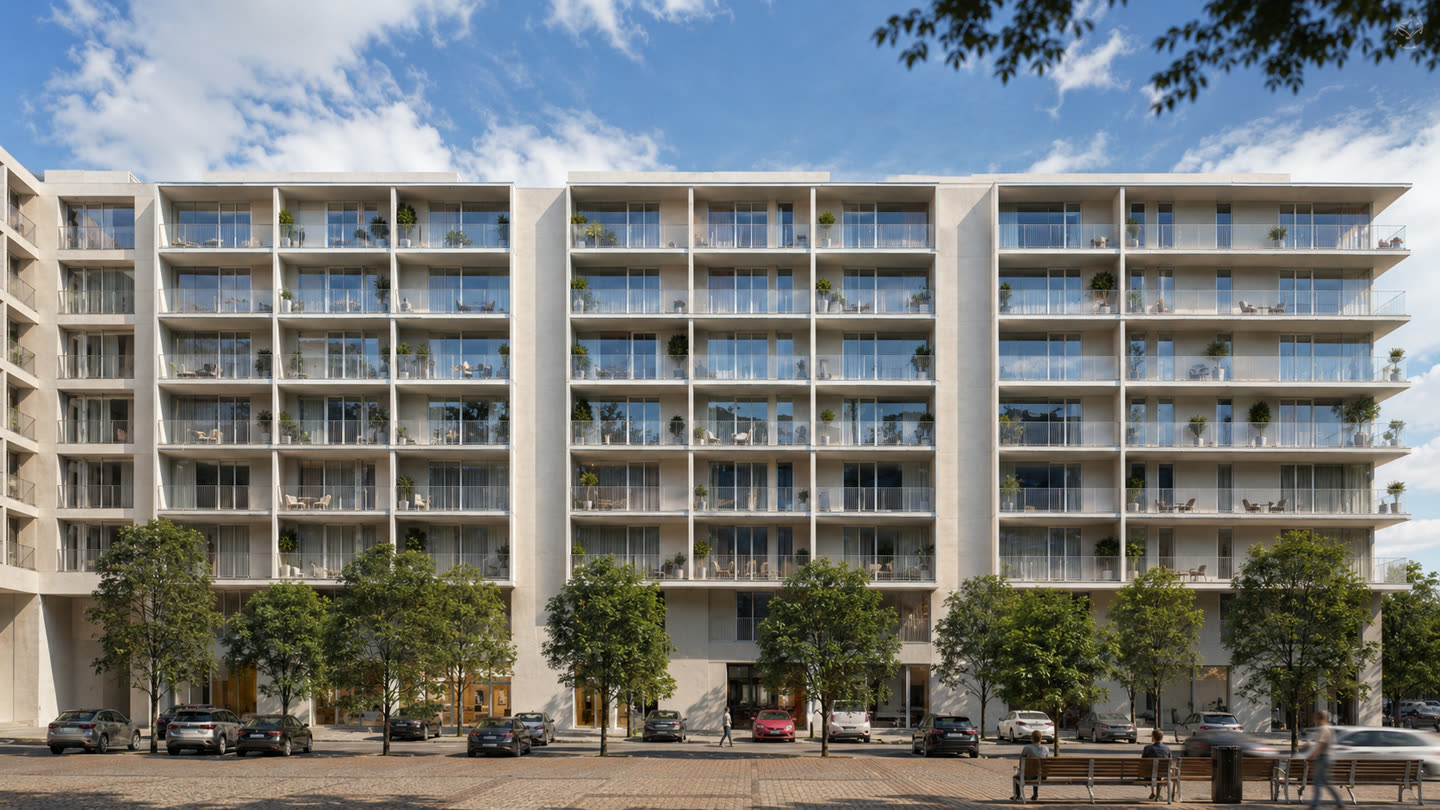 The building of the sample listing